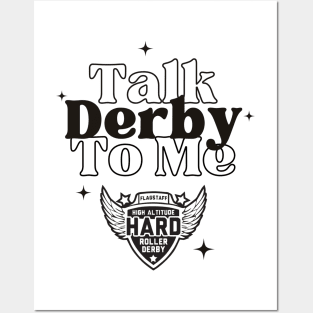 High Altitude Roller Derby: Talk Derby to Me Posters and Art